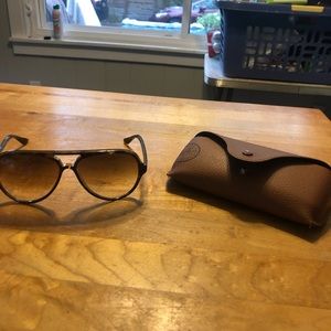 NEW Rayban tortoise shell sunglasses